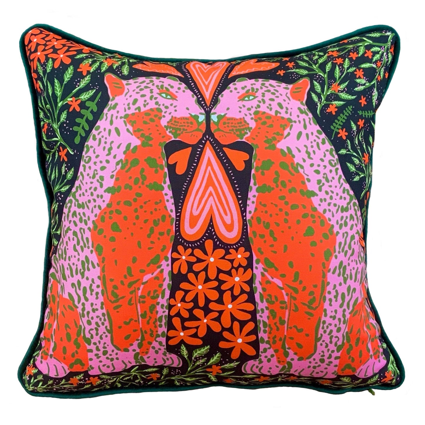 Leopard Lovers Cushion Cover - Neighbourhood Threat