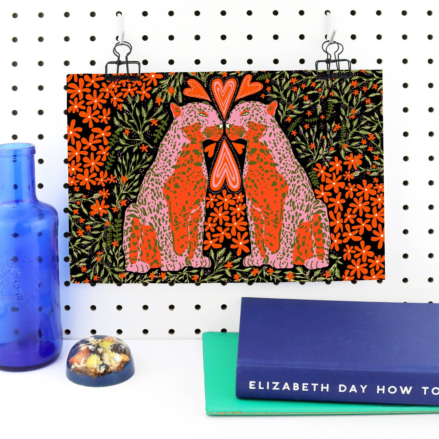 Love Leopards Art Print: A4 - Neighbourhood Threat