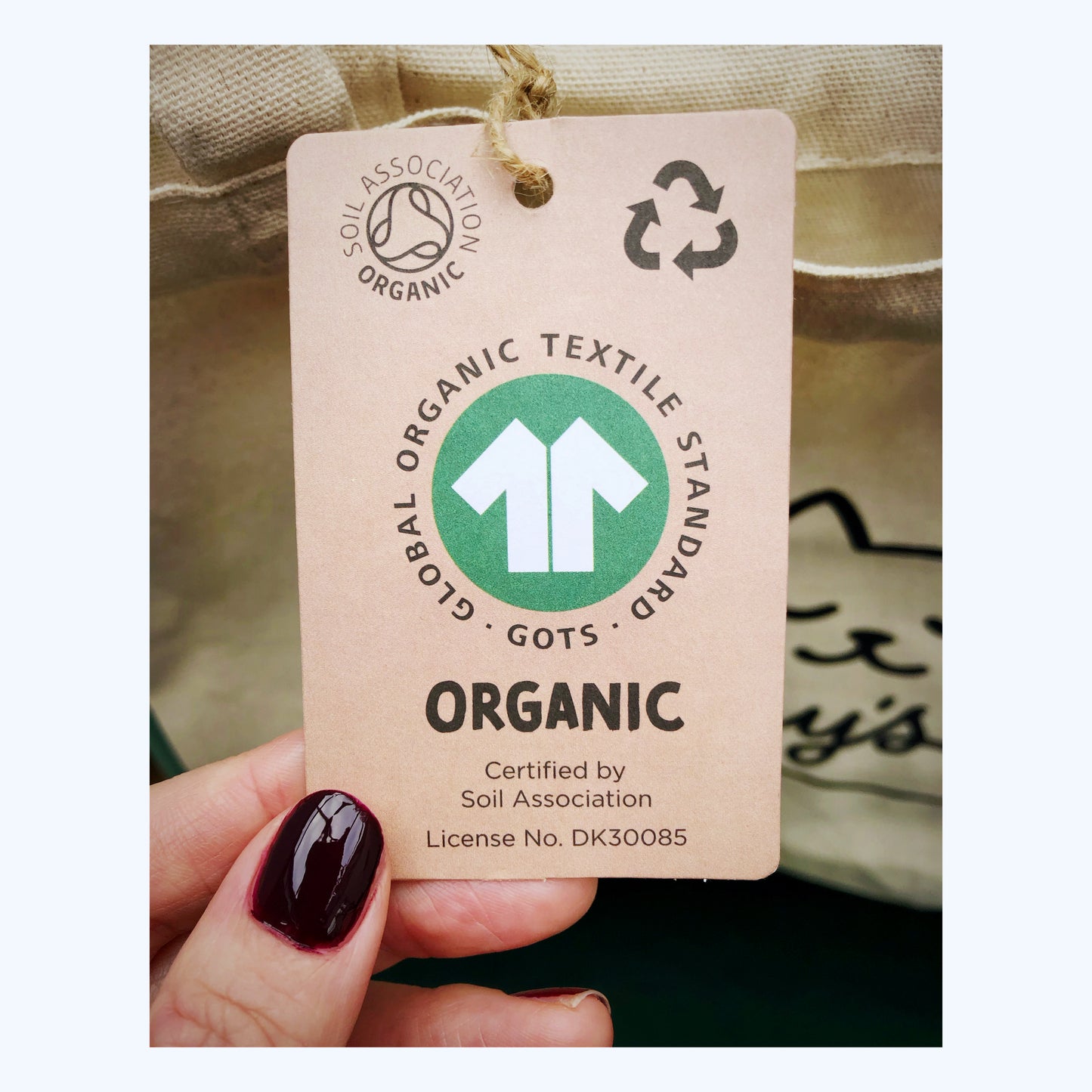Maisy's Logo Organic Tote Bag
