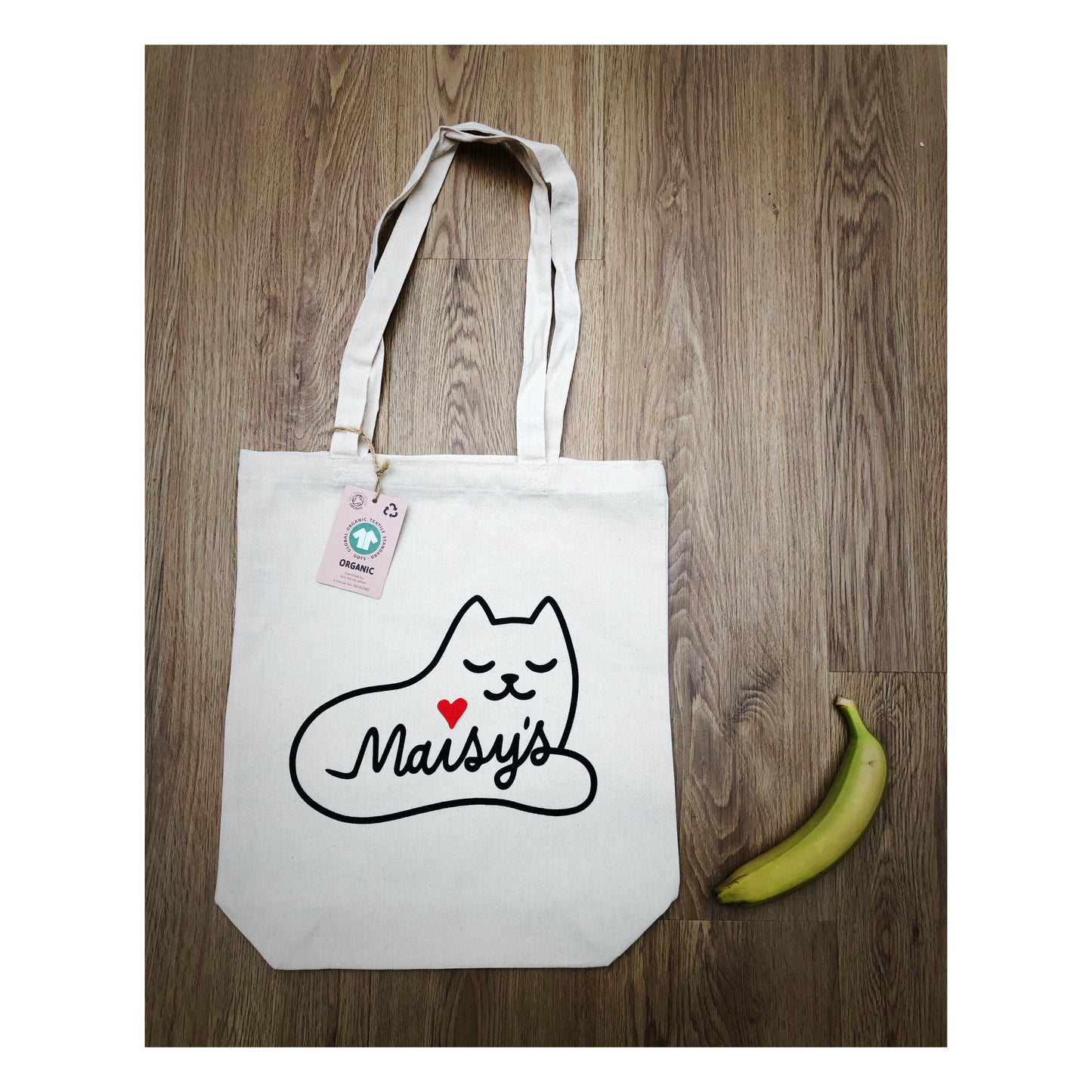 Maisy's Logo Organic Tote Bag