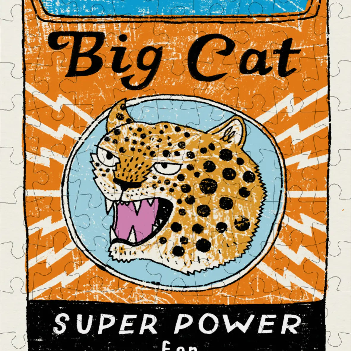 Big Cat Power - 99 Piece MINI Cat Jigsaw Puzzle