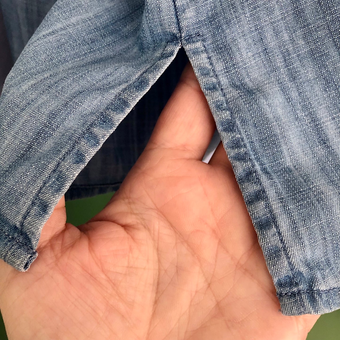 Preloved - Miss Patina London - Denim shirt with embroidered cats - UK Size 12