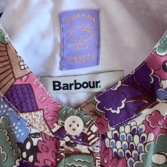 Preloved Kids - Barbour x Liberty Hello Kitty Shirt / Blouse Age 8-9