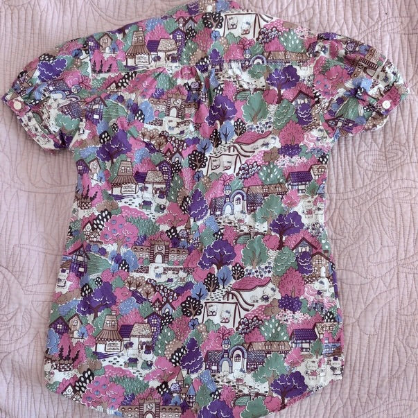 Preloved Kids - Barbour x Liberty Hello Kitty Shirt / Blouse Age 8-9