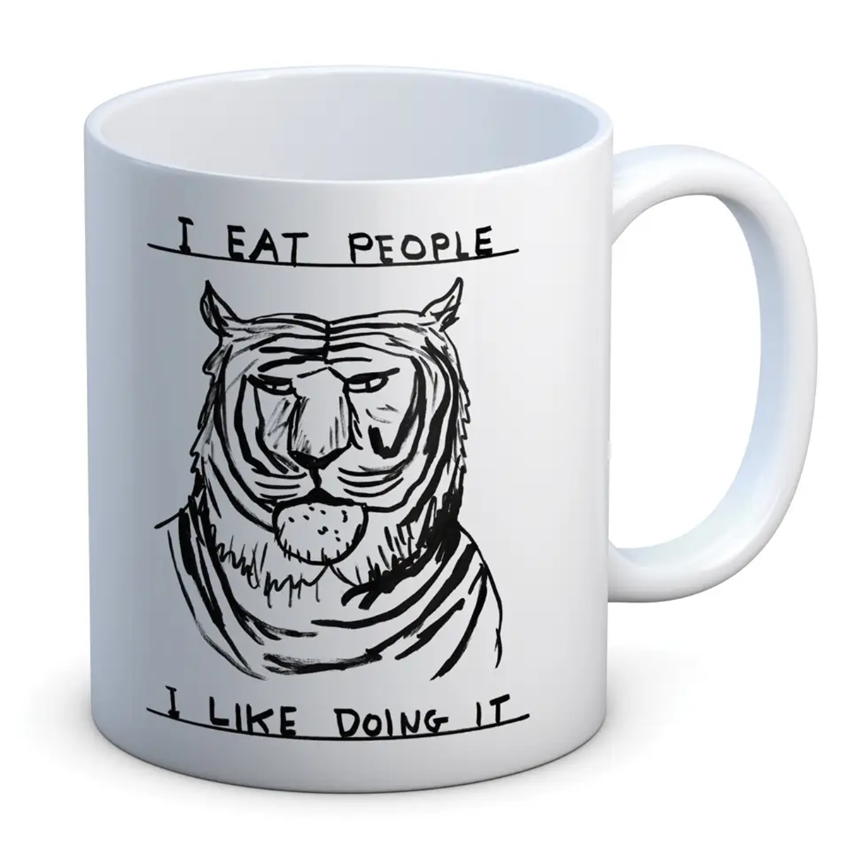 David Shrigley Mug I Eat People