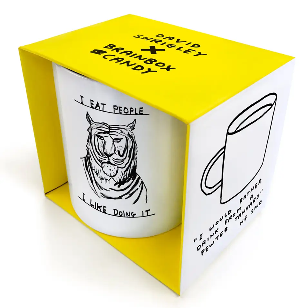 David Shrigley Mug I Eat People
