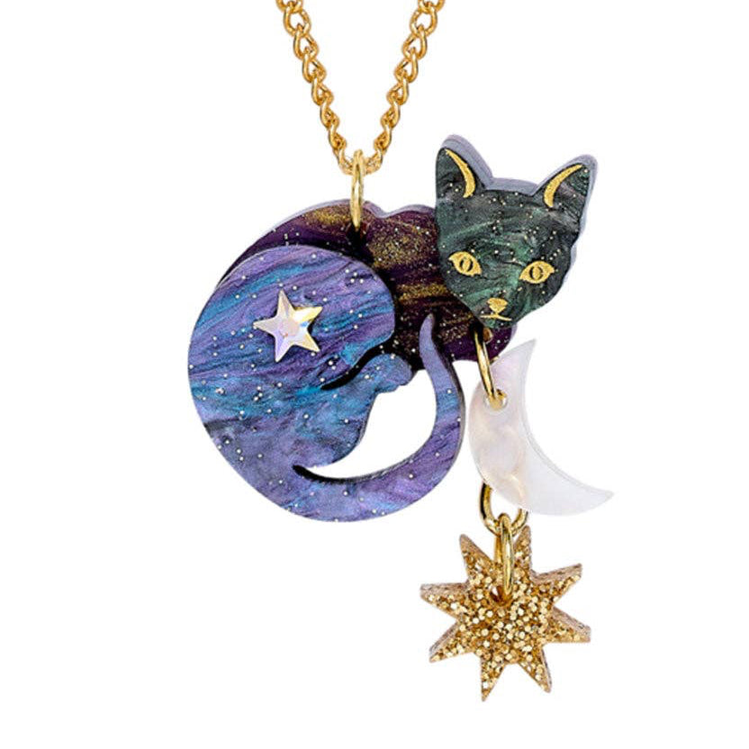 Astrologer's Cat Necklace - Tatty Devine