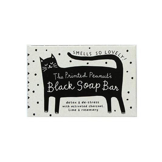 Black Cat Charcoal Natural Handmade Soap Bar