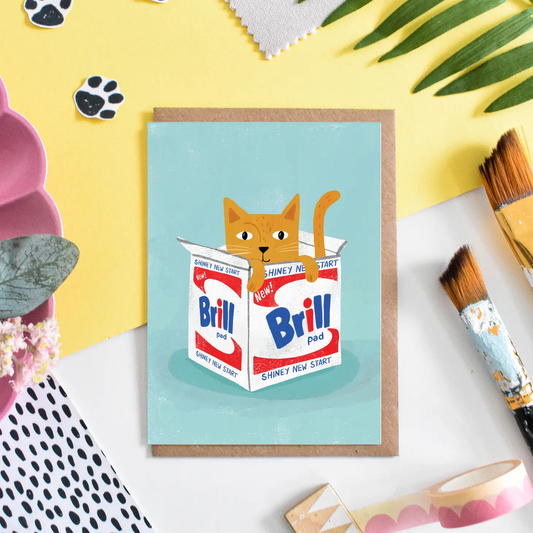 Niaski - Brill0 New Home Cat Card