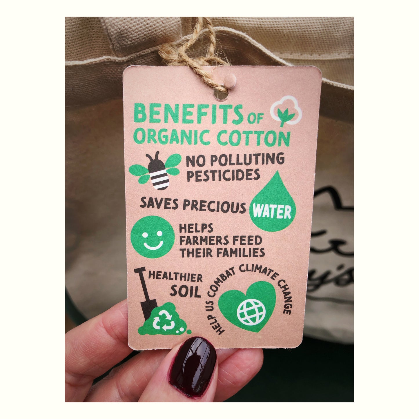 Maisy's Logo Organic Tote Bag