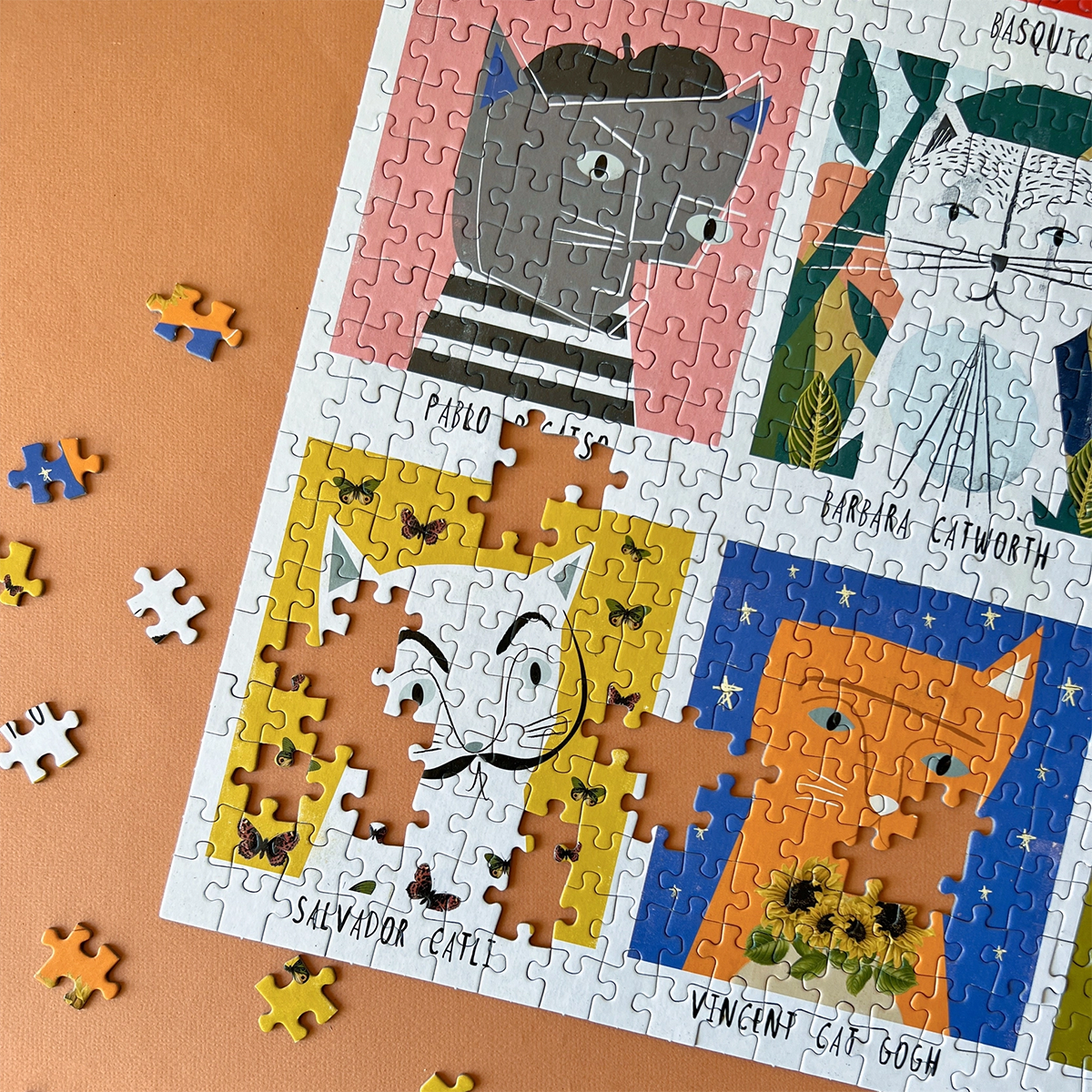 Niaski - Art Cats - 1,000 Piece Premium Puzzle