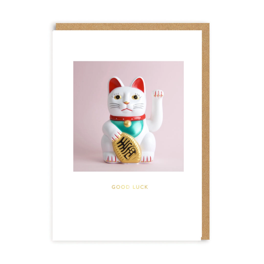 Ohh Deer - Lucky Cat Greeting Card