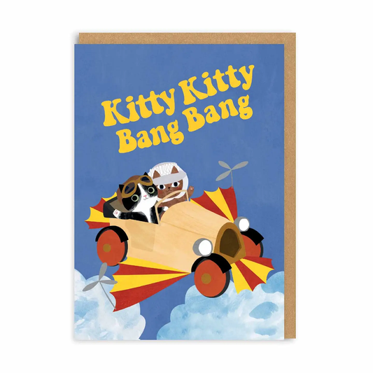 Ohh Deer - Kitty Kitty Bang Bang Card