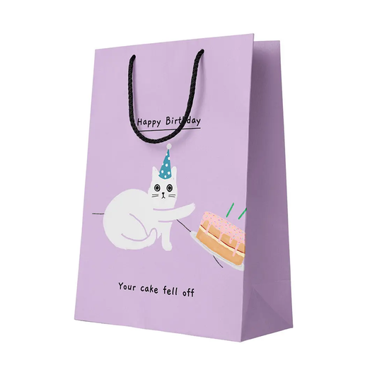 Ohh Deer - Your Cake Fell Off Large Gift Bag